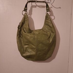 Leather hobo international  shoulder bag
